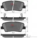 Колодки тормозные Kotl 3499KT 1437192754 5IHFL Q YQR5LZQ - Изображение 3