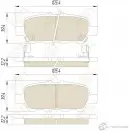 Колодки тормозные Kotl C9 MBL 7B9VKF 1437192753 3508KT - Изображение 3