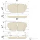 Колодки тормозные Kotl 3583KT 9R J1S 2PVQT 1437192741 - Изображение 3