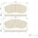 Колодки тормозные Kotl 1437192737 3616KT 0 G1K6M N920DTZ - Изображение 3