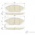 Колодки тормозные Kotl RJ2KLYY V3 9P9SX 4606KT 1437192724 - Изображение 3