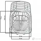 Коврик салона SKYWAY AB9L F5I S01701022 1437193877 KSFDE58 - Изображение 2