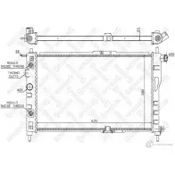 Радиатор охлаждения двигателя STELLOX 10-25325-SX 4057276076242 3598739 I WQMI