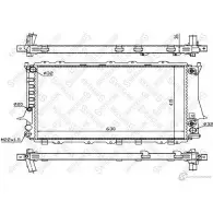Радиатор охлаждения двигателя STELLOX 10-25541-SX 3598952 MPB2 U8K