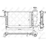Радиатор охлаждения двигателя STELLOX 10-26098-SX 3599506 IMCKM Q 4057276078130
