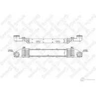 Интеркулер STELLOX 10-40051-SX Mercedes S-Class (W220, C215) 2 1998 – 2005 D 62OR