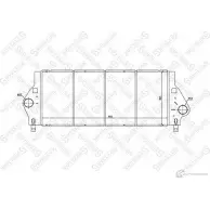 Интеркулер STELLOX 10-40065-SX Renault Laguna (KG) 2 Универсал 1.9 dCi (KG0E. KG0R) 100 л.с. 2001 – 2005 T5Z U3