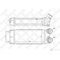 Интеркулер STELLOX 10-40191-SX Peugeot 308 F O7VZ