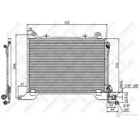 Радиатор кондиционера STELLOX 4057276082922 Mercedes E-Class (W210) 2 Седан 2.0 E 200 Kompressor (248) 163 л.с. 2000 – 2002 10-45051-SX 8S T10E