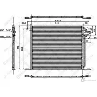 Радиатор кондиционера STELLOX 10-45068-SX 4057276083097 3601005 C RRMEE