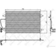 Радиатор кондиционера STELLOX Audi A8 (D2) 1 Седан 3.7 260 л.с. 1998 – 2002 10-45072-SX 4057276083134 11C 82T