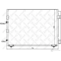 Радиатор кондиционера STELLOX 3601090 10-45158-SX 4057276083998 YX S1D