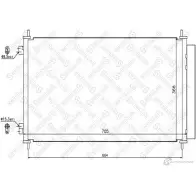 Радиатор кондиционера STELLOX DSE 0Q 3601103 4057276084124 10-45171-SX