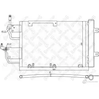 Радиатор кондиционера STELLOX 6 3A54Q Opel Zafira (B) 2 2005 – 2014 10-45173-SX 4057276084148