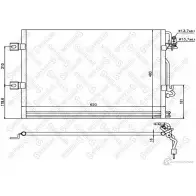 Радиатор кондиционера STELLOX 92CZ UL 10-45191-SX 4057276084322 Mercedes S-Class (W221, C216) 3 2006 – 2014