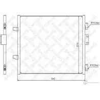 Радиатор кондиционера STELLOX 3601126 10-45196-SX G V5NI 4057276084377