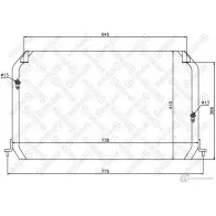 Радиатор кондиционера STELLOX P8ZP CD 10-45287-SX 3601212