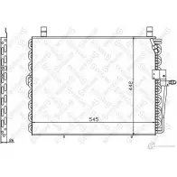 Радиатор кондиционера STELLOX YC 0J3Y 10-45292-SX 3601217
