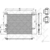 Радиатор кондиционера STELLOX 10-45390-SX 3601315 EC9J8K X