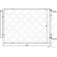 Радиатор кондиционера STELLOX Lexus RX (XU30) 2 Внедорожник 3.3 400h AWD (MHU38) 211 л.с. 2004 – 2008 10-45652-SX TON 1Q2