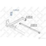 Отбойник амортизатора STELLOX YAGU H 4057276097445 11-53033-SX Kia Rio 1 (DC) Универсал 1.3 82 л.с. 2000 – 2005