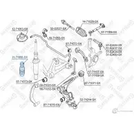 Отбойник амортизатора STELLOX 11-71056-SX 660026628 4057276098756 CF4 MUK - Изображение 2