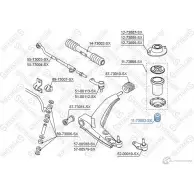Отбойник амортизатора STELLOX 4057276098992 SJ7X EB 11-73003-SX 3602932
