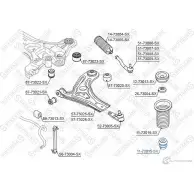 Отбойник амортизатора STELLOX Q0JIF H 11-73015-SX 4057276099111 178775319