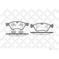 Тормозные колодки дисковые, комплект STELLOX UWCGA9 1190 000L-SX PCA1 17900 Mercedes M-Class (W164) 2 Кроссовер 4.0 ML 450 CDI 4 matic (1628) 306 л.с. 2009 – 2011