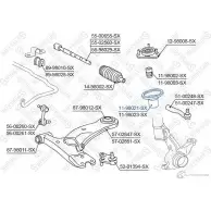 Пыльник амортизатора STELLOX JE 9MDL 4057276100169 11-98021-SX Toyota Carina (T190) 2 Хэтчбек 2.0 GTi (ST191) 158 л.с. 1992 – 1994