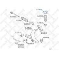 Опора стойки амортизатора STELLOX 3603129 KMQBQY U 12-17002-SX 4057276103344 - Изображение 2