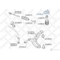 Опора стойки амортизатора STELLOX 3603435 6O QRHJ0 4057276106420 12-51004-SX - Изображение 2