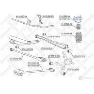 Опора стойки амортизатора STELLOX I7PM 21 4057276106451 12-51007-SX 3603437 - Изображение 2
