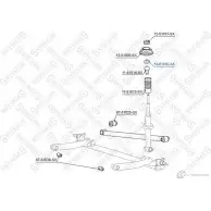 Опора стойки амортизатора STELLOX U0 SED8U 12-51030-SX 3603444 4057276106673 - Изображение 2