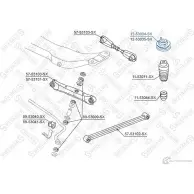 Опора стойки амортизатора STELLOX G8O8 RC 598342234 4057276106987 12-53034-SX - Изображение 2