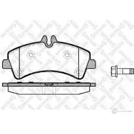 Тормозные колодки дисковые, комплект STELLOX CE68RQZ 1258 000L-SX P CA124700 3603693