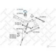 Опора стойки амортизатора STELLOX A8X QQUZ 12-71004-SX 4057276107380 3603460 - Изображение 2