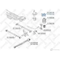 Опора стойки амортизатора STELLOX 12-710 12-SX 12-71029-SX 95627637 12-71013-SX - Изображение 2