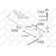 Опора стойки амортизатора STELLOX 4057276107724 MV6I I4 3603479 12-71040-SX - Изображение 2