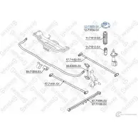 Опора стойки амортизатора STELLOX 642099450 12-71055-SX HW 91G 4057276107854 - Изображение 2