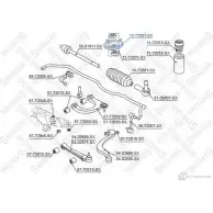 Опора стойки амортизатора STELLOX 4057276107953 1331852091 Z5F NR8 12-72001-SX - Изображение 2