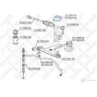 Опора стойки амортизатора STELLOX 12-72002-SX 4057276107960 FIMF EQ1 3603486 - Изображение 2