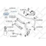 Опора стойки амортизатора STELLOX 12-72014-SX 4057276108066 734135652 1SRZI 99 - Изображение 2