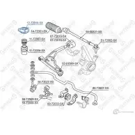 Опора стойки амортизатора STELLOX 6R7 GR 4057276108103 3603492 12-72018-SX - Изображение 2
