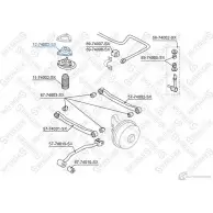 Опора стойки амортизатора STELLOX QHIOSU E 4057276108462 3603503 12-74002-SX - Изображение 2