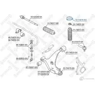 Опора стойки амортизатора STELLOX 12-74015-SX 156556669 4057276108592 EE L2QT - Изображение 2