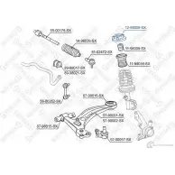 Опора стойки амортизатора STELLOX 3603525 4057276109001 12-98009-SX D804R 4 - Изображение 2
