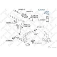 Опора стойки амортизатора STELLOX 3603531 7T1 VU 4057276109063 12-98015-SX - Изображение 2