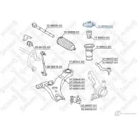 Опора стойки амортизатора STELLOX 4057276109384 3603543 12-98049-SX G3X E2JM - Изображение 2