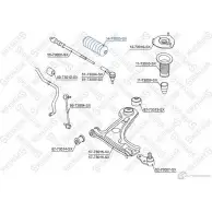 Пыльник рулевой рейки STELLOX 4057276114982 151152011 14-73003-SX LQ QO4